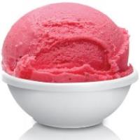 Pomegranate ice cream