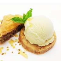 Baklava ice cream