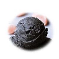 Charcoal ice cream