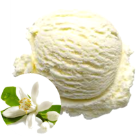 Citrus aurantium ice cream