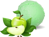 Sour appel  ice cream